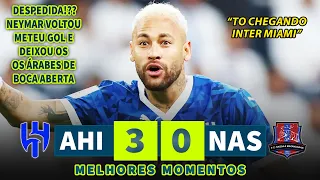 NEYMAR SCORED A GOAL AND PUT ON A SHOW IN HIS RETURN TO FOOTBALL