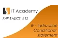 PHP12 - easy PHP tutorial lesson
