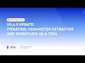 V0 6 9 Update Iteration Parameter Extractor and Workflow as a Tool