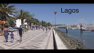 Sailing into Lagos. Spanish festival of lights.