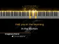 Gracie Abrams - Imaginary Friend - HIGHER Key (Piano Karaoke Instrumental)
