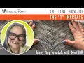 Knitting How-to The T increase Teeny Tiny Tutorials Basics