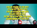 Stylo G- Too Hot {Lyrics video}