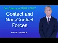 GCSE Physics Revision Contact and Non-contact Forces