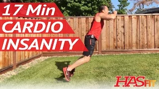 17 min cardio insanity workout 2 hasfit cardio workouts exercises