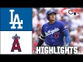 Los Angeles Dodgers vs Los Angeles Angels Full Game Highlights ESPN MLB
