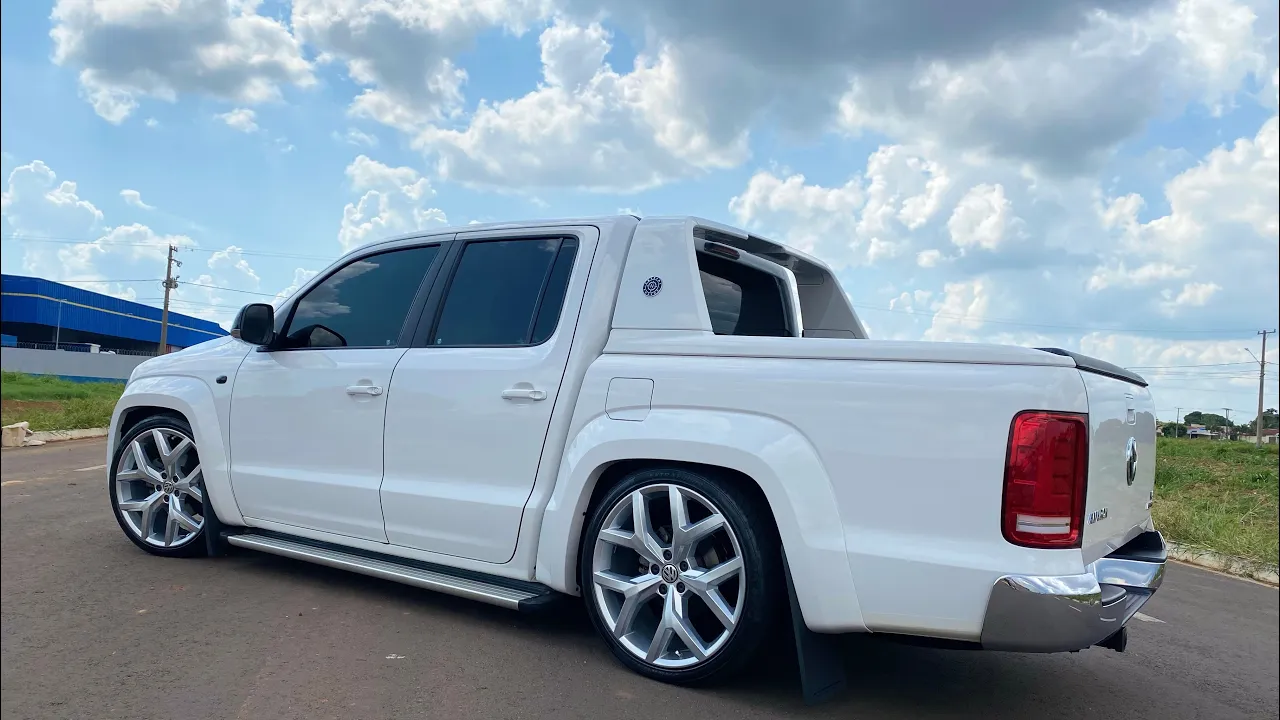 ROLÊ DE AMAROK V6 REBAIXADA ARRASTANDO NO CHÃO ???? ????