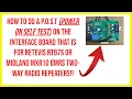 do a Power On Self Test interface board Retevis mxr10 GMRS two-way radio repeaters