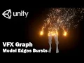 Unity VFX Graph Model Edges Bursts