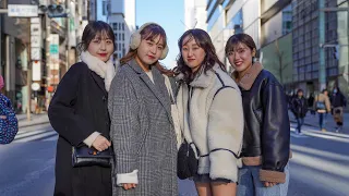 Take photos of beautiful Japanese vocational students in Tokyo #streetphotography