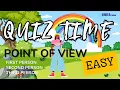 Narrative Point of View Quiz Easy Mode ENGLISH High5 Education