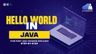 Hello World in Java Your First Java Program Explained Step-by-Step
