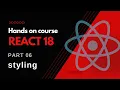 React 18 Fundamentals Styling CSS Modules - Part