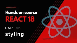 React 18 Fundamentals Styling CSS Modules - Part