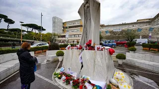 Pope Francis stable but remains in critical condition as prayers pour in
