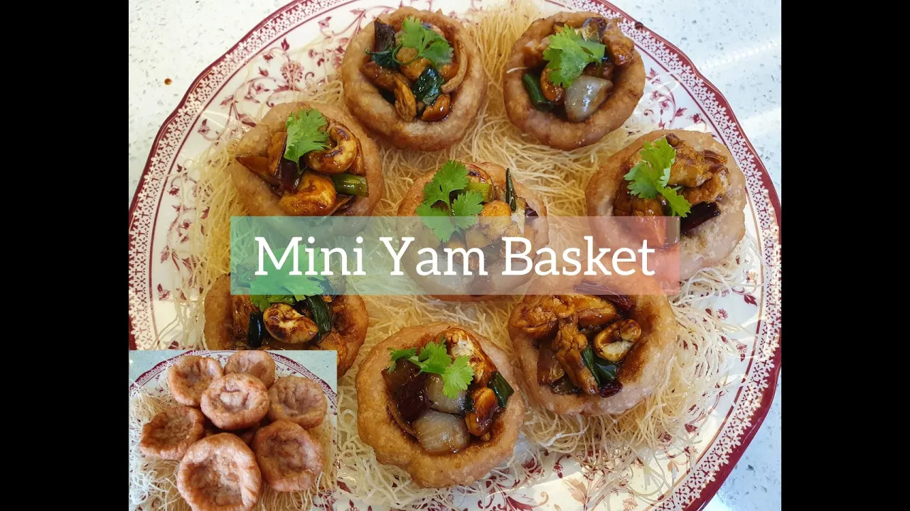 MINI Yam Basket | PROSPERITY Chinese New Year Yam Ring