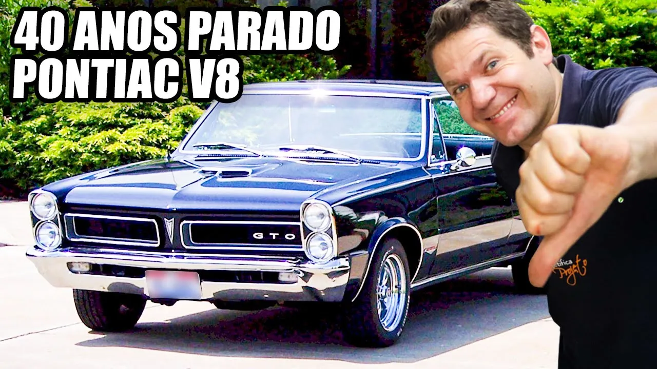 PONTIAC GTO V8 1963!!???????? DESMONTAGEM COMPLETA DO V8 QUE FICOU 40 ANOS PARADO!!