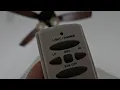 Review for Bayicon Ceiling Fan Remote Control Replacement for Hampton Bay Hunter