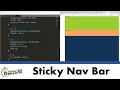 Use CSS and Position Sticky to Make Sticky Nav bars and Footers