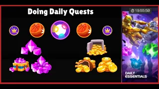Grinding MCOC daily quests Slow progress but steady growth
