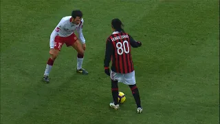 ronaldinho 2009 10 best season in milan dribbling skills goals u0026 passes