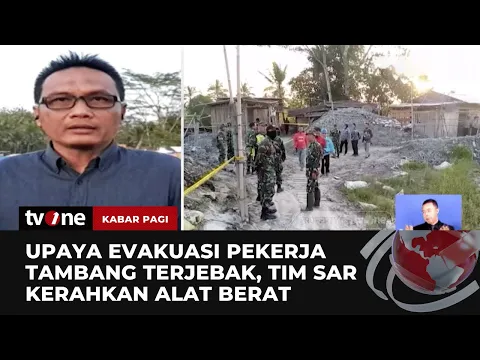 Tim SAR Turunkan Alat Berat dalam Proses Evakuasi Pekerja Tambang di Banyumas