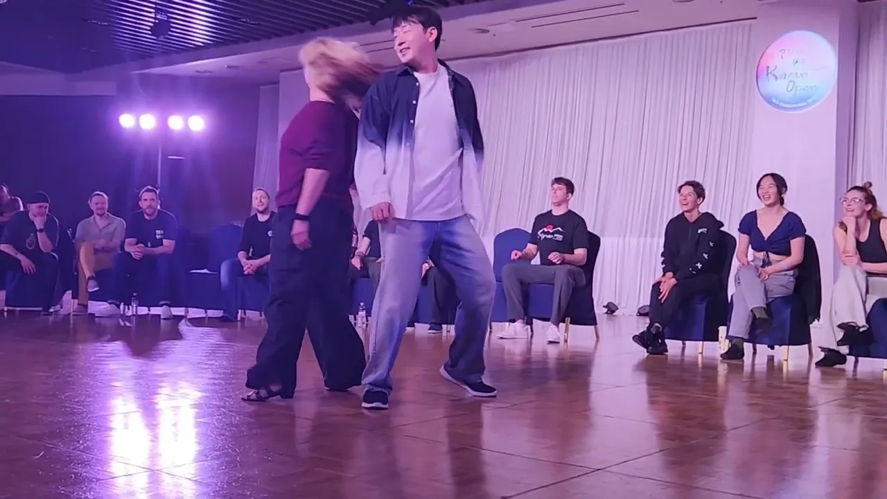 Namwoo Song & Tatiana Mollman - Novice winner J&J Korean Open WCS Championships 2025