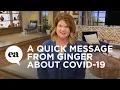 Download Lagu A Quick Message from Ginger regarding the COVID-19 Coronavirus