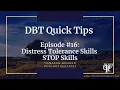 STOP Skills How To Stop Yourself From Losing Control - DBT Quick Tips