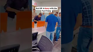 Some Employees Are Not Excited For Fun Friday Funfriday Hr Employees Officefun Fridayfunday 