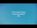 Carole Fredericks, Jean-Jacques Goldman, Michael Jones - À nos actes manqués (Paroles)