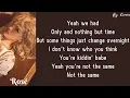 Download Lagu ROSÉ - not the same (Lyrics)