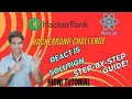 React JS Solution HackerRank Challenge Item List Manager Step-by-Step Guide