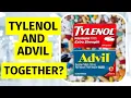 Safe to Take Tylenol and Advil Together