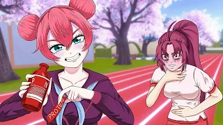 اتخلصت من منافستي الرياضية بالذكاء Yandere Simulator 1980 5 