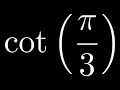 Compute cot