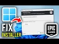 How To Fix Epic Games Launcher Setup Wizard Error - Step By Step