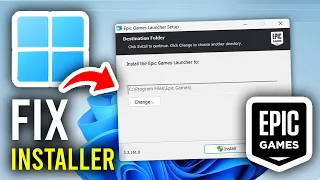 How To Fix Epic Games Launcher Setup Wizard Error - Step By Step