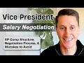 Vice President Salary Negotiation How to Negotiate Vice President Salary