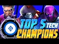TOP 5 Tech Champions in Marvel Contest of Champions Best Tech Champs Ranked