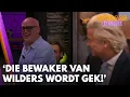 Download Lagu René van der Gijp haalt mes om taart te snijden: 'Die bewaker van Wilders wordt helemaal gek!'