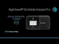Learn about Device Assembly and Setup on the Netgear Nighthawk 5G Mobile Hotspot Pro AT T Wireless