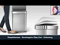 Simplehuman - Rectangular Step Can