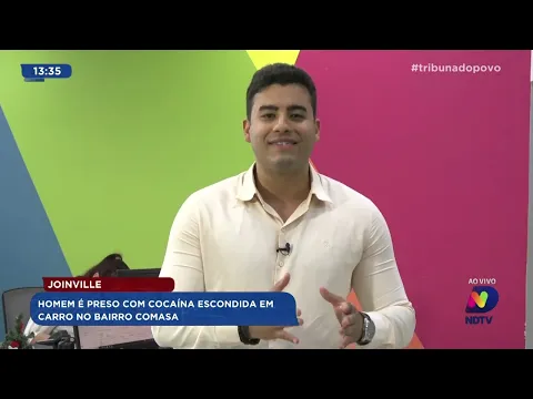 Joinville: homem é preso com cocaína escondida em carro no bairro Comasa
