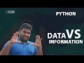 Python Programming Bangla Tutorial 1 3 Difference Between Data and Information