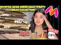 Download Lagu MYNTRA Huge Party Wear Dress 😍Haul Started from 229/- ✨Myntra Dress haul Short dresses #myntra #haul