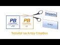 PowerBasic Snippets - Tutorial on Creation of Arrays