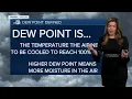 Why was it so muggy Tuesday morning in Denver The odd weather rarity explained