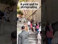 A great spot for photographing is the Kamondo Stairs in Istanbul Turkey 🇹🇷