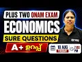 Plus Two Economics Onam Exam Sure Questions Exam Winner